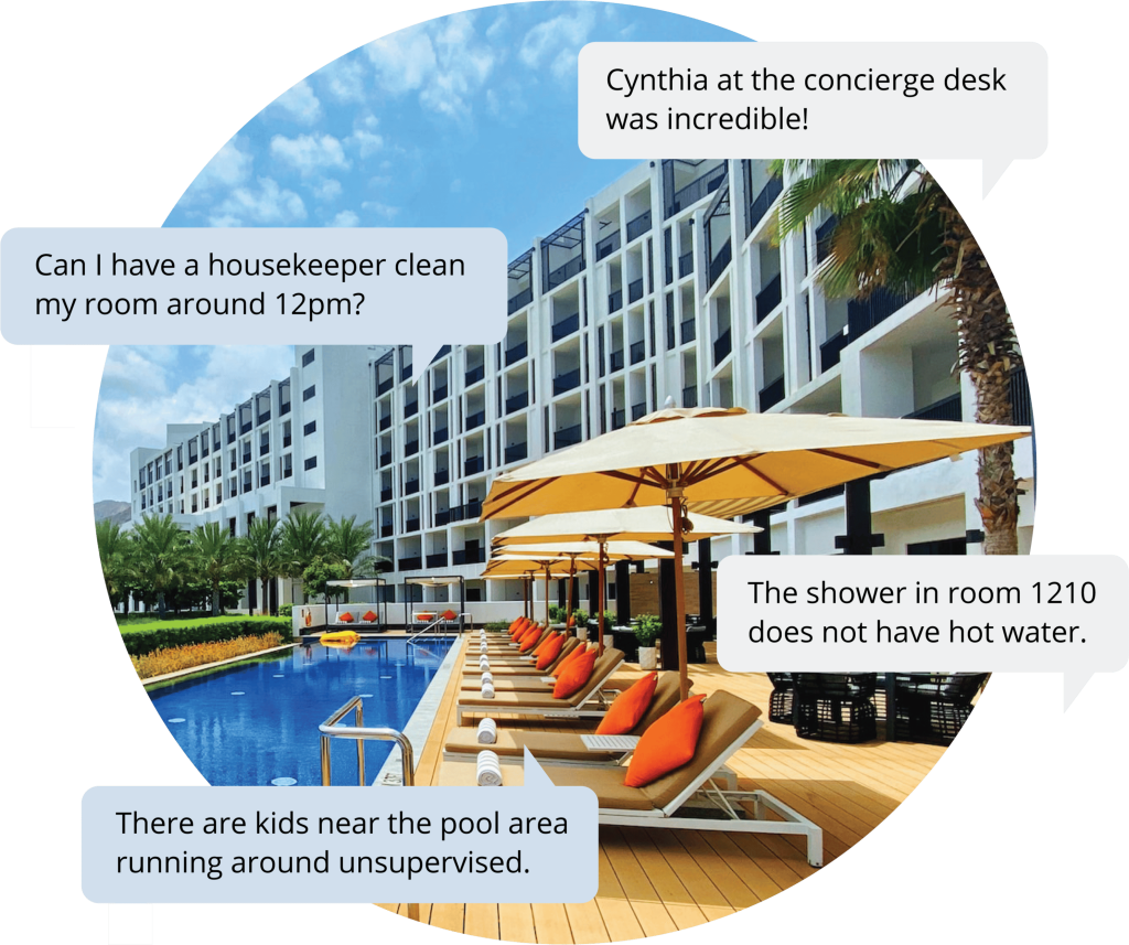 How to locate hotels with outstanding customer service reviews